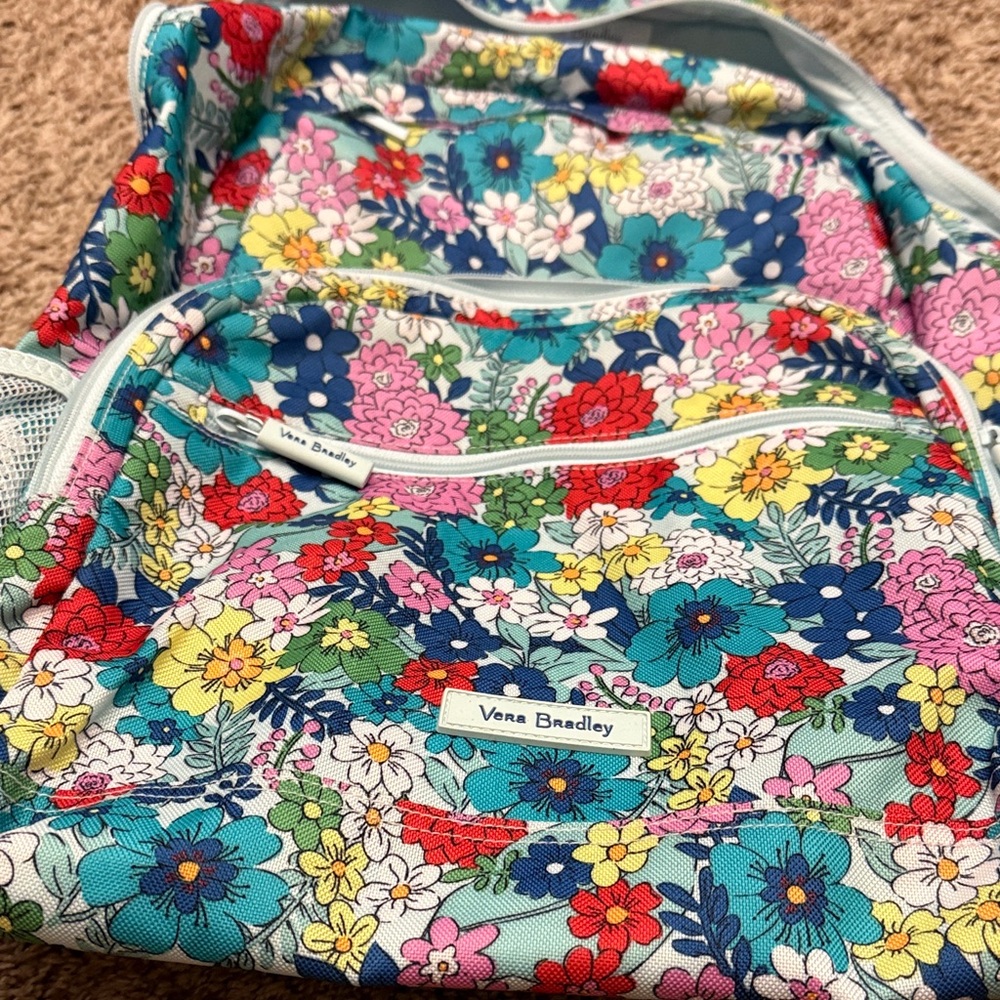 Vera Bradley Multicolor Floral Backpack